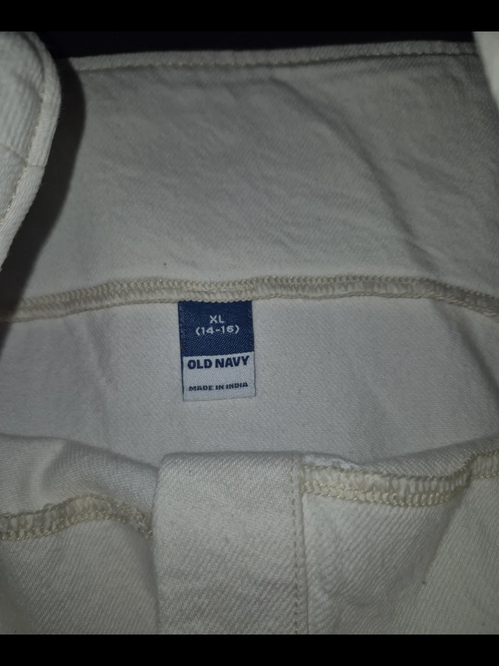 Old Navy Cream Button-Front Tank Dress
